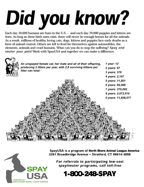 pyramid of numbers. REDUCES ANIMAL NUMBERS !