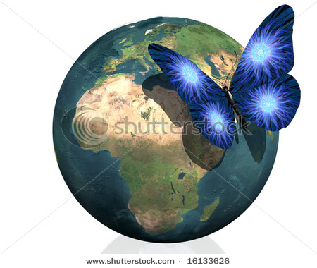 earth butterfly